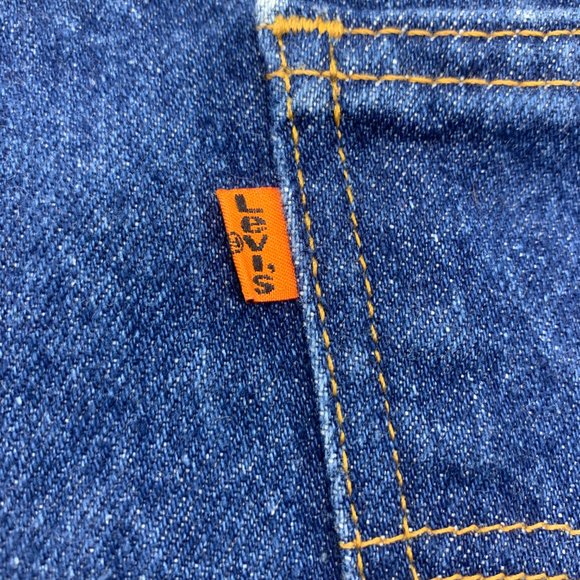 Levi's 505 Orange Tab Vintage Men's Denim Jeans Made in USA 38x26 - Picture 2 of 5